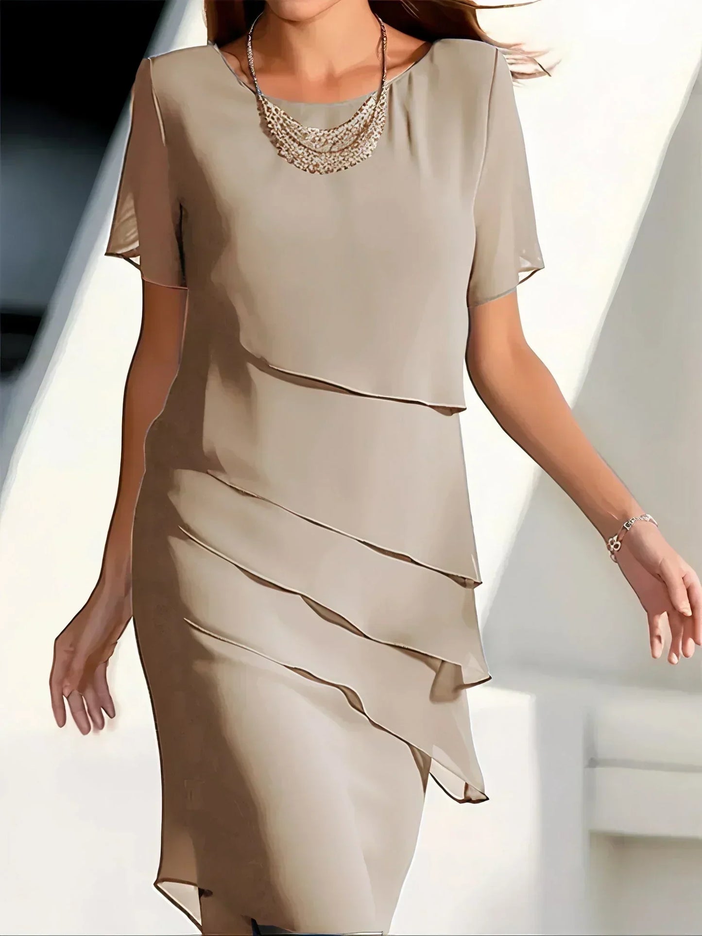 Elegant slimming dress