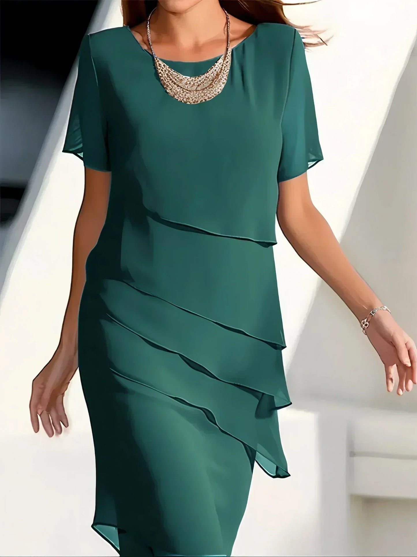 Elegant slimming dress