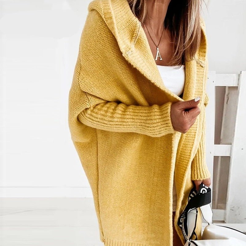 a cozy cardigan
