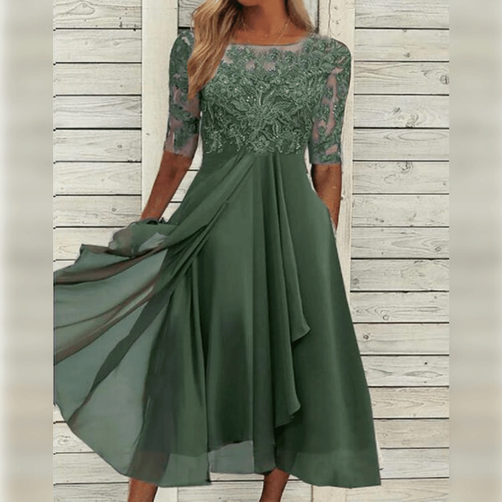 The chic and comfortable dress