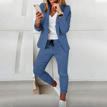 Elegant and comfortable blazer set