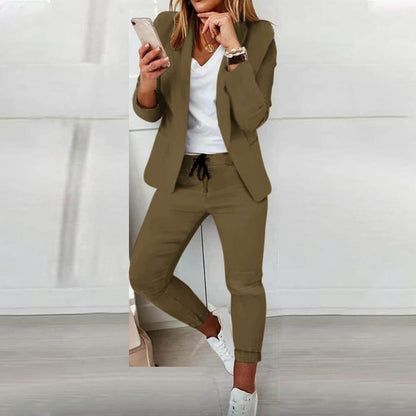 Elegant and comfortable blazer set