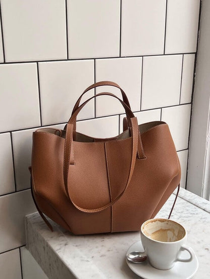 Vintage Tote Bag for Women Spacious Shoulder Bag